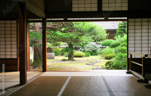 Photographie  interieur traditionnel japon