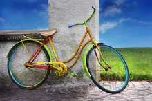 Colorful Old Bike