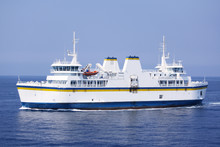 Passenger And Car Ferry Boat