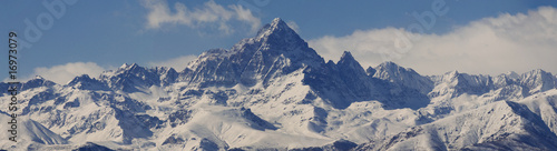 Obraz na płótnie canvas dwuczęściowy "dyptyk" Monviso