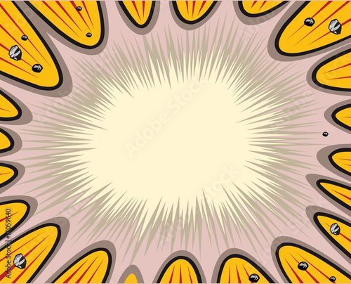 Comic book - background