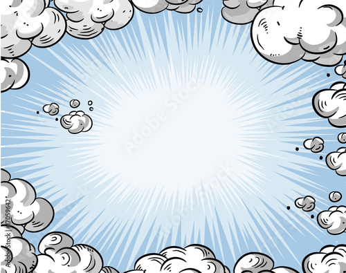 Comic book - background