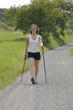 © Bernd Leitner - Frau beim Nordic Walking