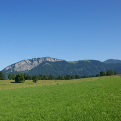 Wall Mural - Rote Wand mit Tyrnauer Landschaft bei Graz /Steiermark