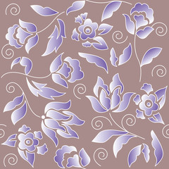 Floral vector background