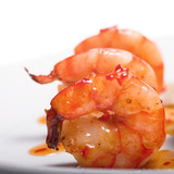 Fototapeta  - appetizer with shrimps