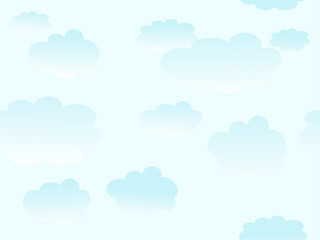 Sticker - Cloudy pattern