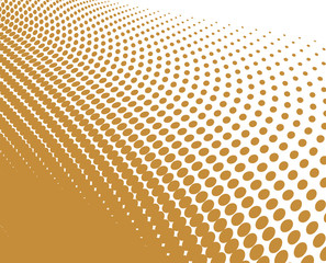 Canvas Print - abstract halftone background