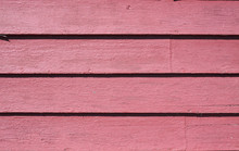 Old Clapboards Painted Red