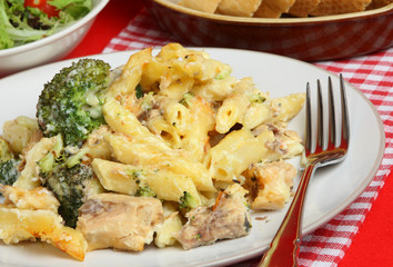 Sticker - Salmon & Broccoli Pasta Bake