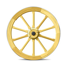Wagon Wheel. Vector Illustration. Detailed Portrayal.