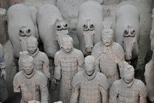 Terracotta Warriors And Horses, Xian, China