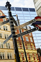 Signpost In London