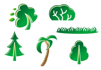 Sticker - Nature symbols