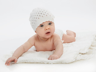 Wall Mural - little child baby