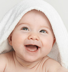 Wall Mural - little child baby