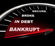 Plunging into Bankruptcy - Financial Speedometer