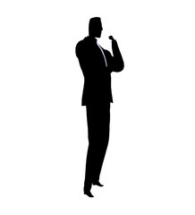 Male Business Silhouette