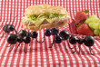 Ants Stealing Picnic Food