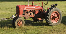 Old Red Tractor
