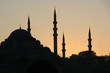 Moschee in der Abenddämmerung - Istanbul