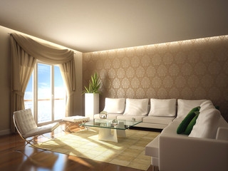 Wall Mural - living room 2