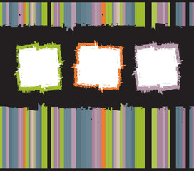 Poster - Background colorful seamless. Place your text here.