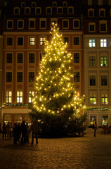 Canvas Print - Dresden Weihnachtsmarkt - Dresden christmas market 04