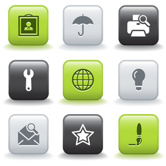 Sticker - Icons with buttons 9