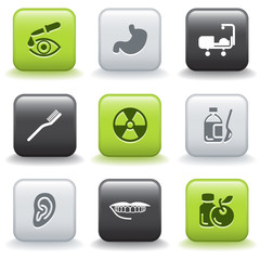 Poster - Icons with buttons 15