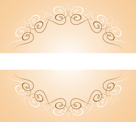 Wall Mural - Wedding frame