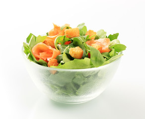 Sticker - Salmon salad