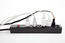 Over Loaded Surge Protector