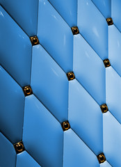 Wall Mural - Picture of a blue tile background