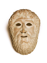 Comedy Mask In Greek Theater