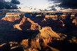 The Grand Canyon at sunset
