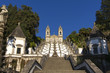 Basilic of Bom Jesus Braga whith tipical stairs, in the north of