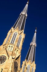 Wall Mural - Elaborate church steeples