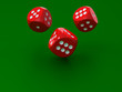 © Tomislav - 3D rendering of redl dices