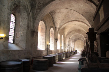 Fototapete - Altes Gewölbe auf einem Weingut