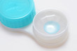 Contact lens in a case