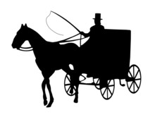 Carriage Silhouette