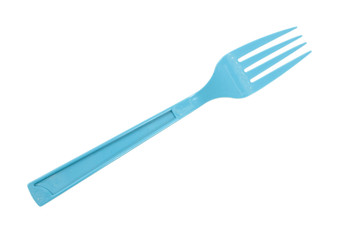 Blue Plastic Fork