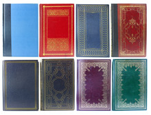 Set Of Old Book Covers
