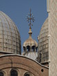 Cupulas en la basílica de San Marcos en Venecia