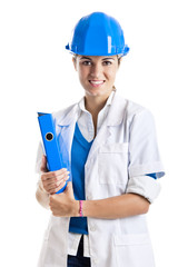 Wall Mural - Female technician