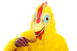 © Lisa F. Young - Chicken Man Eats Drumstick
