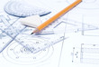 © titan120 - Close up of engineering drawing