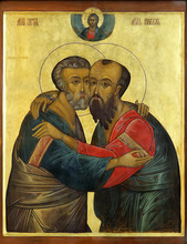 Icon Of Apostles Peter And Paul