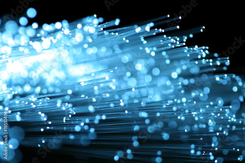 Fotomural abstract view of fiber optics